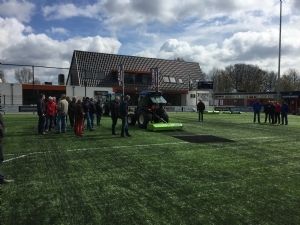 Kunstgrasdag Voets, Unicom, Sallandse United, AT machines