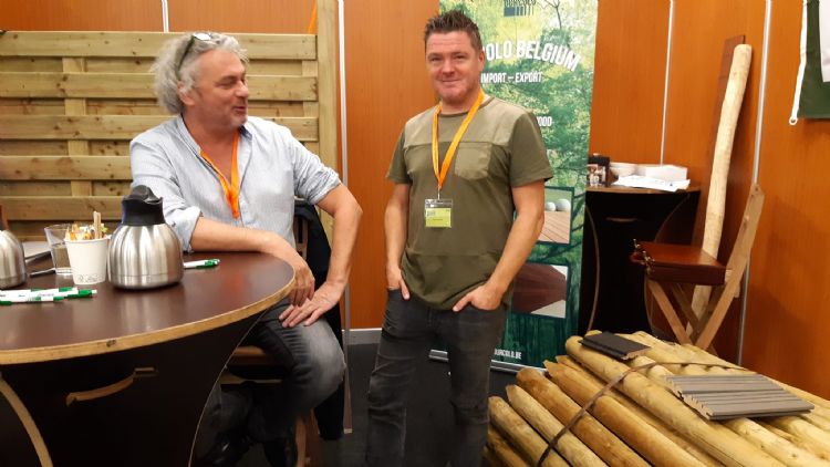 Durcolo is ook een gezellige stand, met Siegfried en Koen