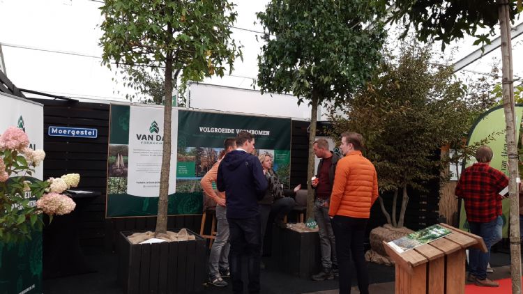 Voor vormbomen op maat is de stand van Van Dal een bezoek waard Voor vormbomen op maat is de stand van Van Dal een bezoek waard