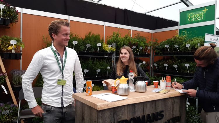 Vromans met Sjors en Tessa en een relatie Vromans met Sjors en Tessa en een relatie