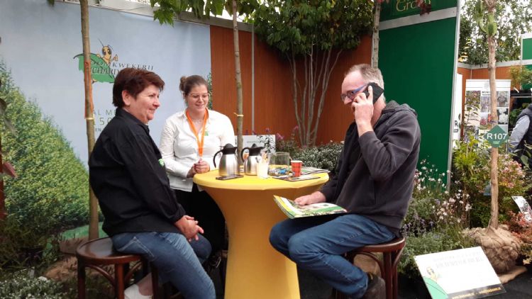 Gezellige sfeer bij Richard de Bie Gezellige sfeer bij Richard de Bie