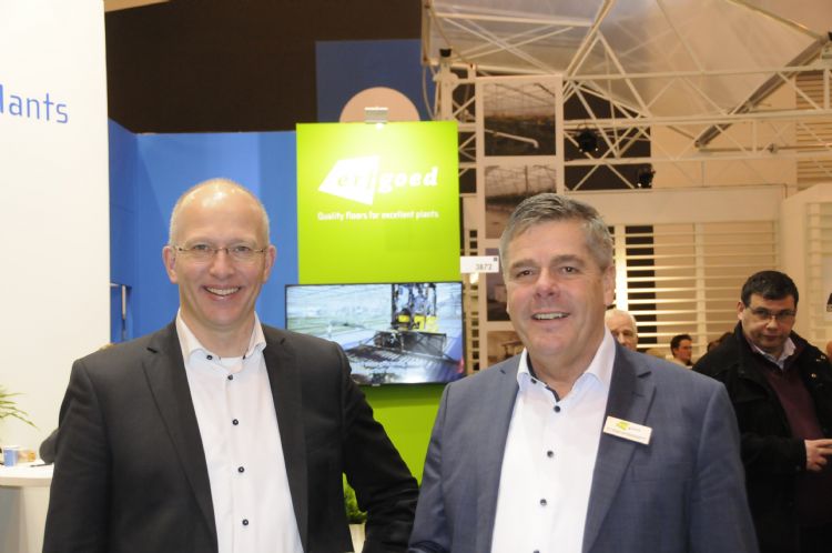 Hugo Paans (l) en Cock van Bommel (r) van Erfgoed