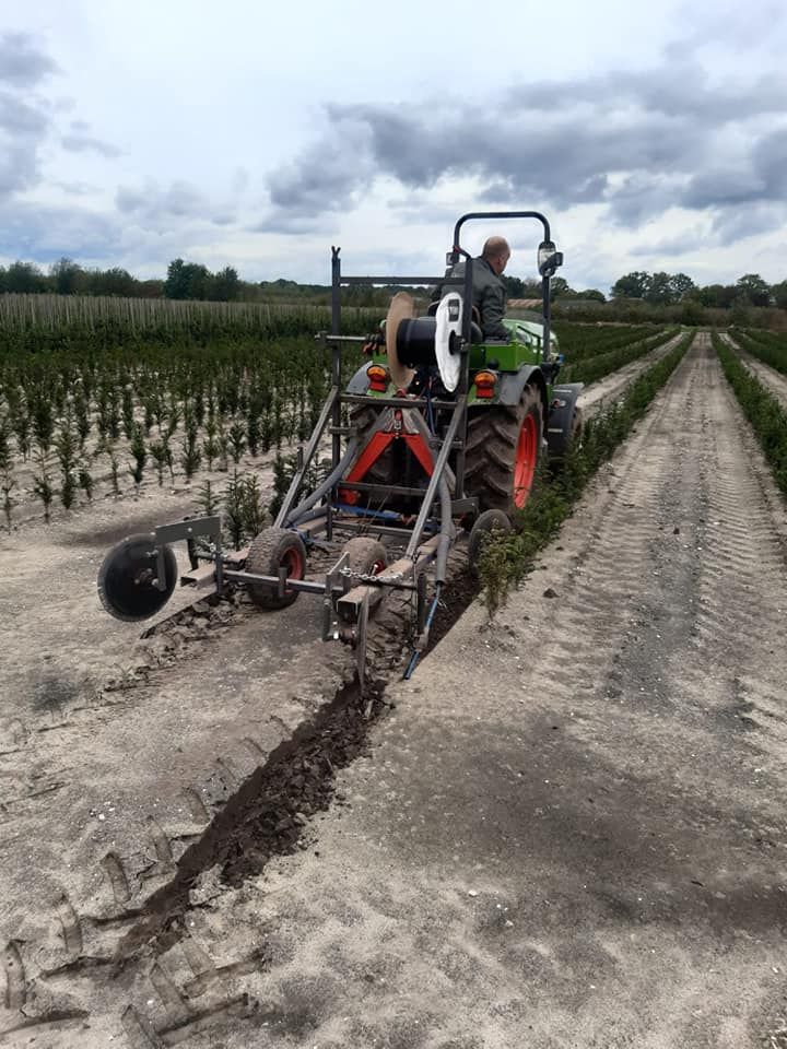 De aanleg van druppelirrigatiesystemen neemt een grote vlucht. Bron: QuickHedge BV