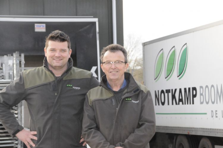 Vader en zoon Rick en Gerald Notkamp