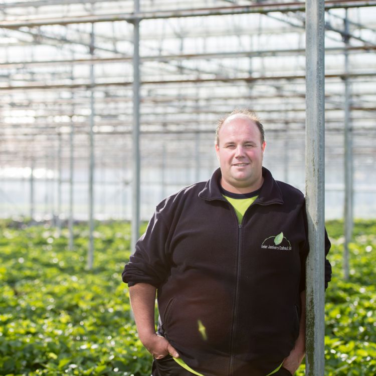 Rob Jonkers, eigenaar van Kwekerij Jonkers Elshout