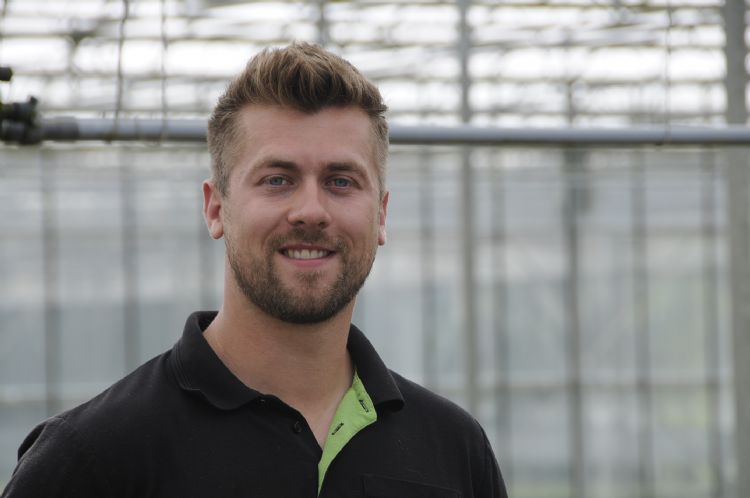 Young grower Merijn Bloemen