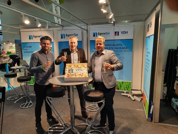 Bernardus van der Heide, Eric van der Klauw en Johan van Tuijl.
