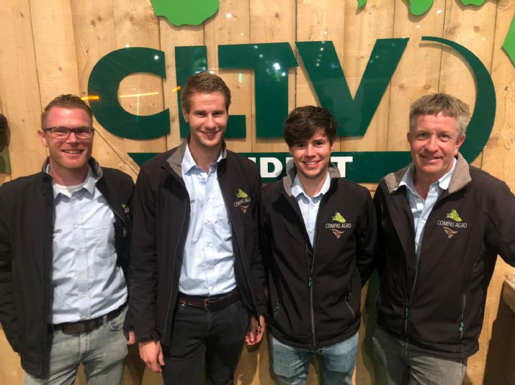 Een delegatie van Compas Agro tijdens de laatste editie van GrootGroenPlus.