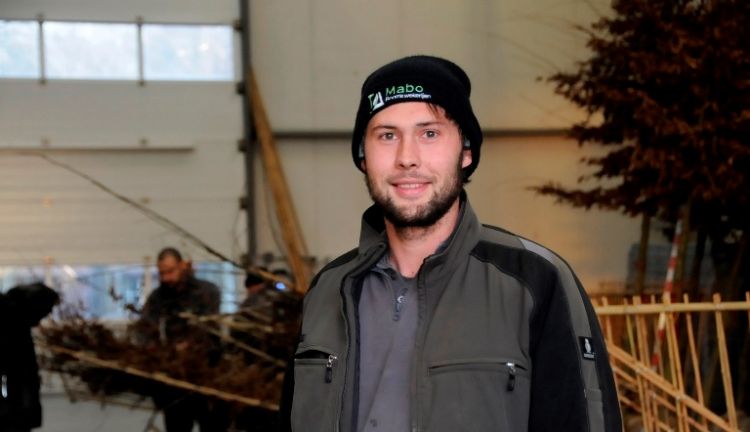 Niels Mauritz van boomkwekerij Mabo deelnemer Young Grower 