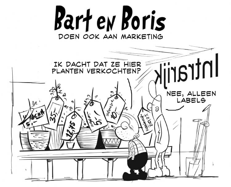 Bart en Boris doen aan marketing