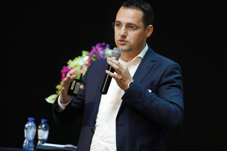 Archieffoto van Martien Mantje tijdens congres Climate Trees