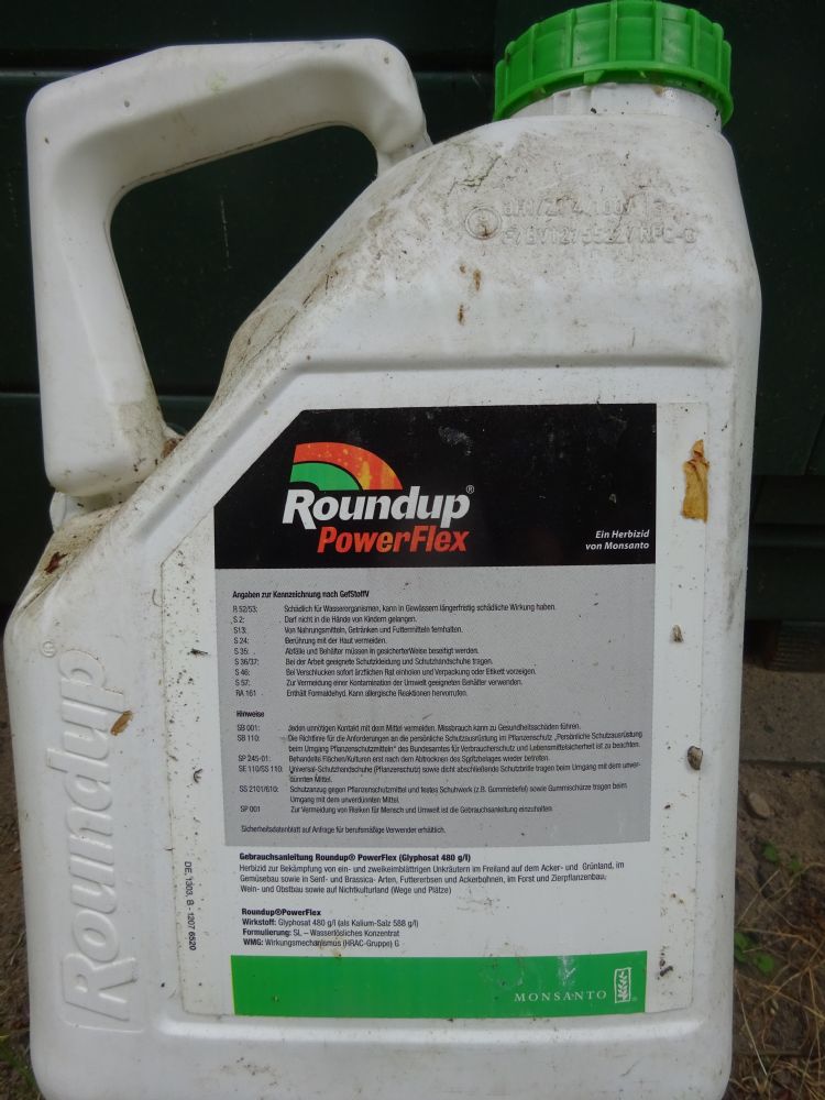  Glyfosaat kennen we vooral als werkzaam bestanddeel in het onkruidbestrijdingsmiddel Roundup.  