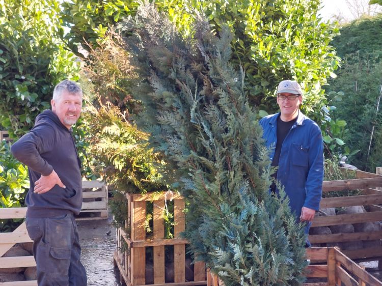 Frank en Gerard Jochems