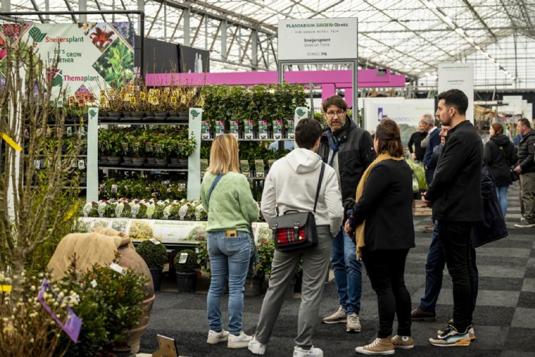 Druk bezochte beursvloer