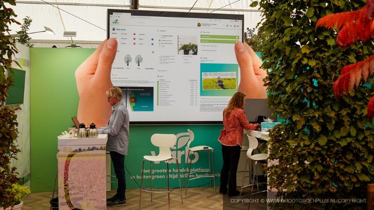 Varb op vakbeurs GrootGoenPlus, foto: GrootGroenPlus