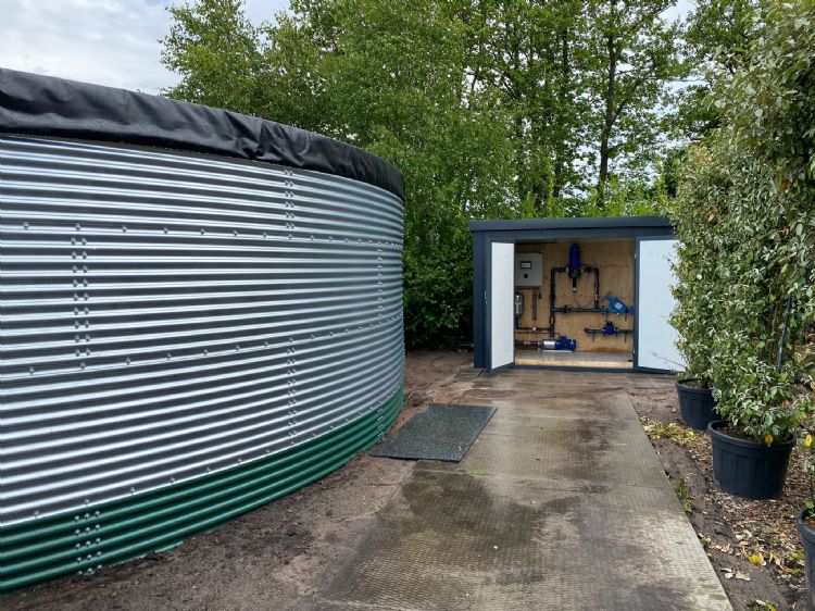 De silo bij Tuincentrum Tuin!