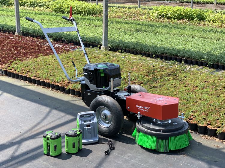 De E-Geotex-Pro met EGO-motor