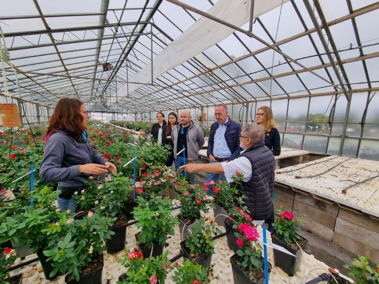 CIOPORA bezoekt veredelaars en kwekers, op de foto een delegatie tijdens een werkbezoek