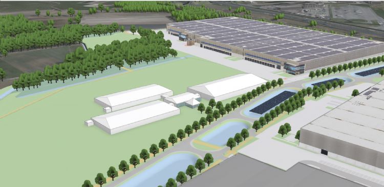 Locatie Groot Groen Plus 2023 digital twin Bron:Stantec