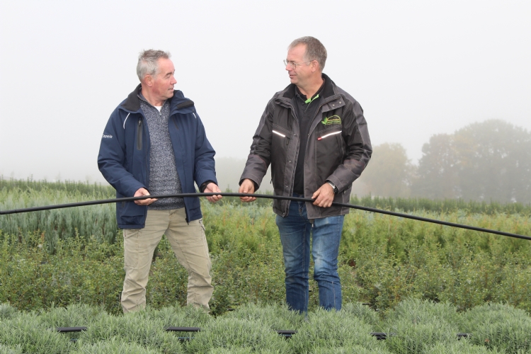 Adviseur Willem van den Braak (l) en Joost Sterke (r)