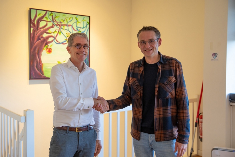 Gert Koster van TSD (links) en Leo Kodde van Become-IT (rechts) (foto: Become-IT)