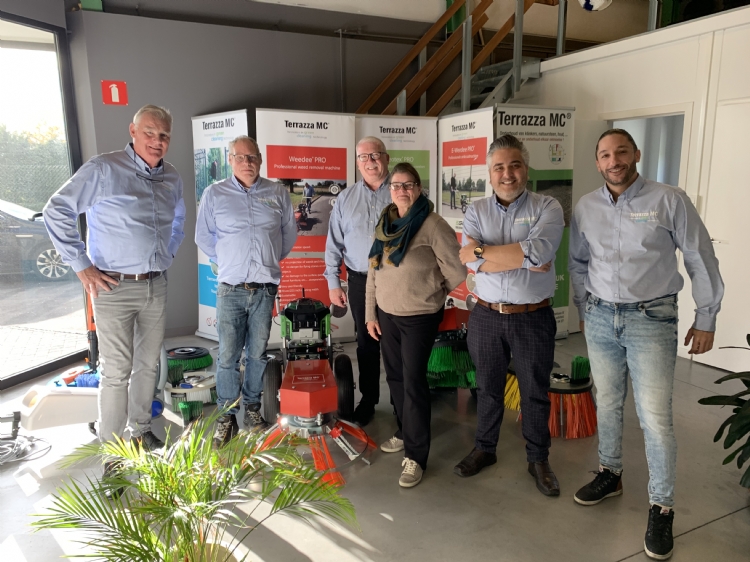 Presentatie van de samenwerking tussen Terrazza MC en A.M.A. Horticulture