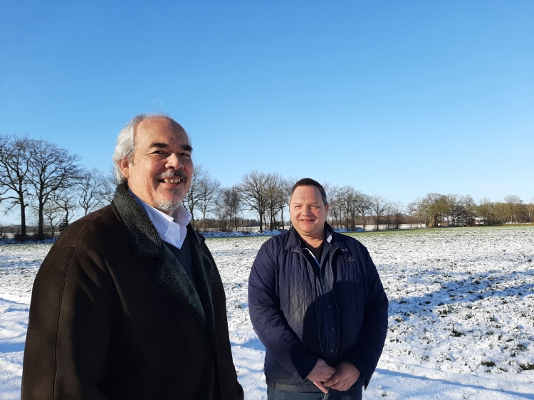 Cees van Stee (links) en Willem Jan Hartlief