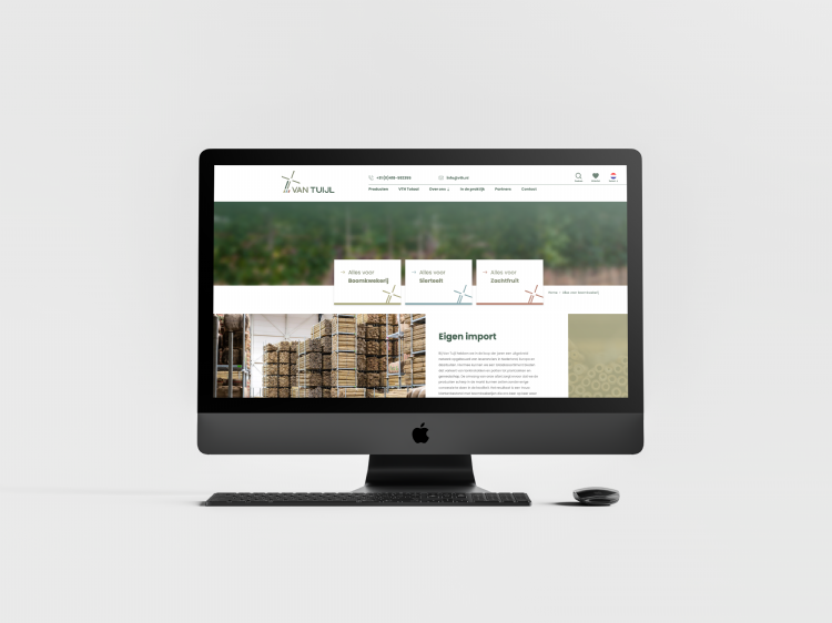 De nieuwe website vth.nl
