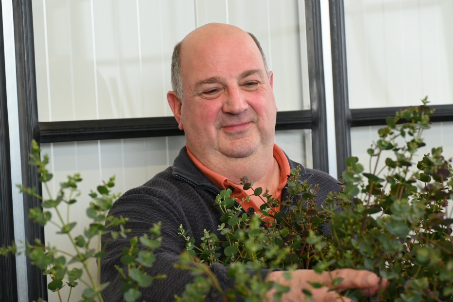 Ronald Vlasveld, eigenaar van Vlasveld Groen Technieken