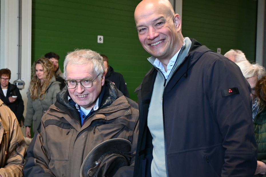 Peter van de Wiel (links) en Corné de Vooght