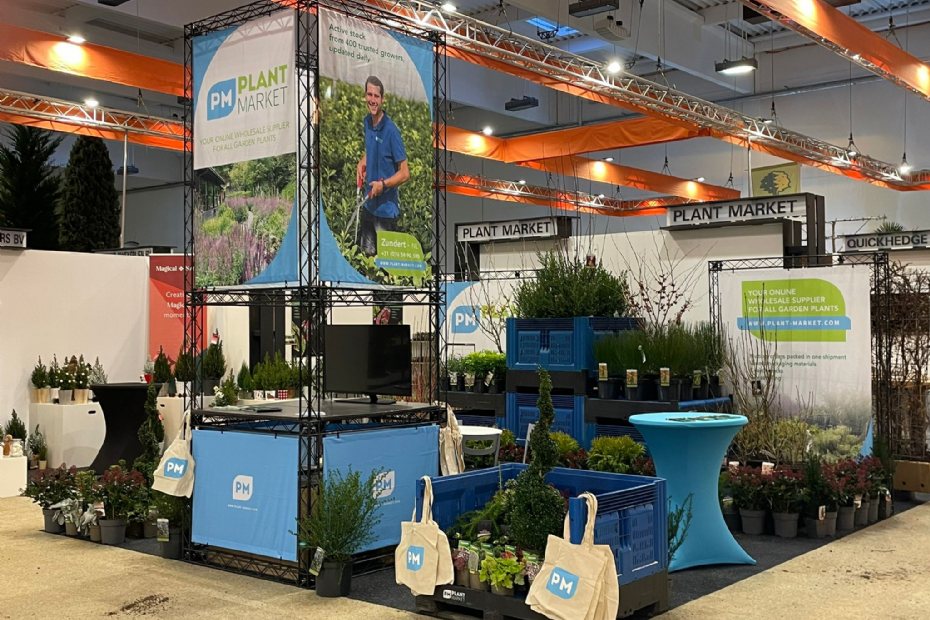 De Plant Market-stand van vorig jaar